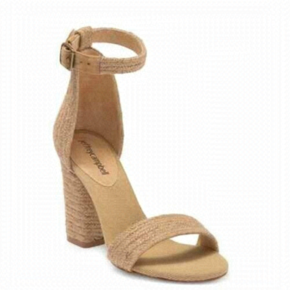 JEFFREY Campbell Bnwot "Rowboat" Sandal Heel Ankle Strap New